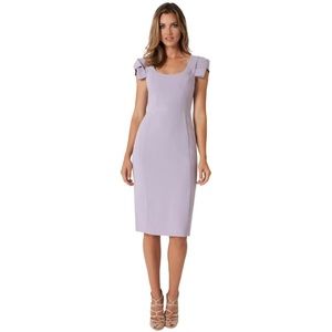 Black Halo Amelie Shift Dress Violet Vista